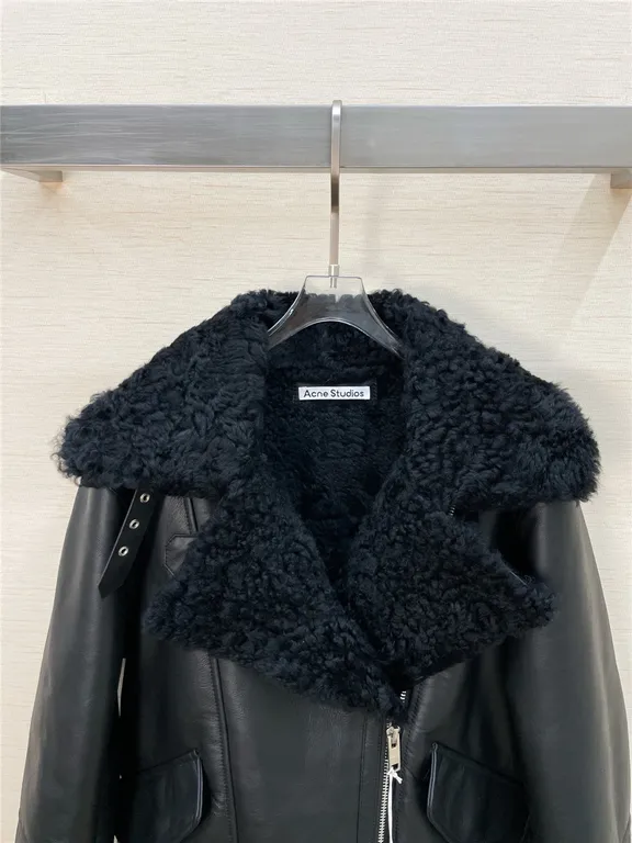 Acne studios shearling coat